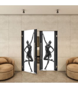 Pendeltür - Fotoprint Model 357 für ein modernes Zuhause
