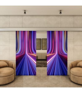 Glasschiebetür ECO-LINE - Fotoprint Model 29