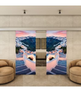 Glasschiebetür ECO-LINE - Fotoprint Model 126