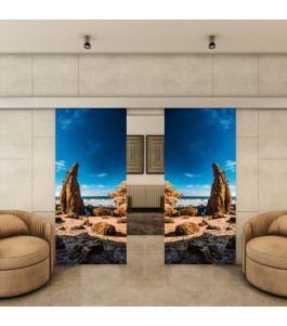 Glasschiebetür ECO-LINE - Fotoprint Model 147