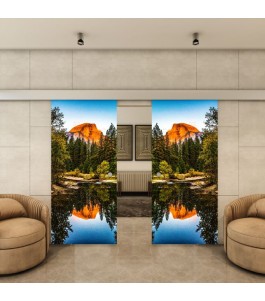 Glasschiebetür ECO-LINE - Fotoprint Model 160