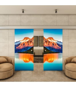 Glasschiebetür ECO-LINE - Fotoprint Model 179