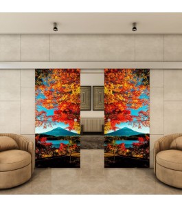 Glasschiebetür ECO-LINE - Fotoprint Model 181
