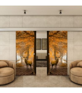Glasschiebetür ECO-LINE - Fotoprint Model 236
