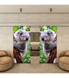 Glasschiebetür ECO-LINE - Fotoprint Model 242