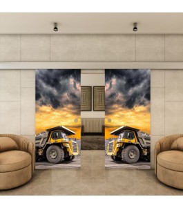 Glasschiebetür ECO-LINE - Fotoprint Model 260