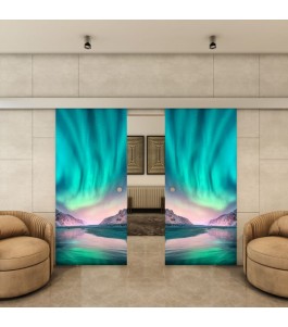 Glasschiebetür ECO-LINE - Fotoprint Model 300