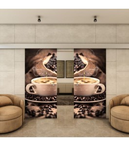 Glasschiebetür ECO-LINE - Fotoprint Model 313