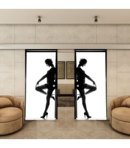 Glasschiebetür ECO-LINE - Fotoprint Model 359