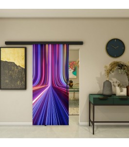Glasschiebetür BLACK-LINE - Fotoprint Model 29