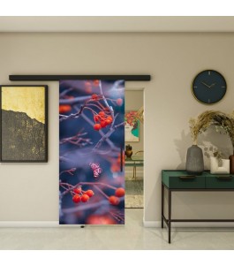 Glasschiebetür BLACK-LINE - Fotoprint Model 58