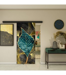 Glasschiebetür BLACK-LINE - Fotoprint Model 60
