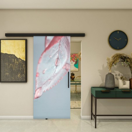 Glasschiebetür BLACK-LINE - Fotoprint Model 64