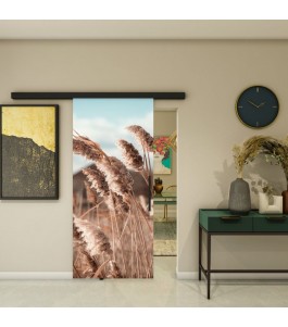 Glasschiebetür BLACK-LINE - Fotoprint Model 71