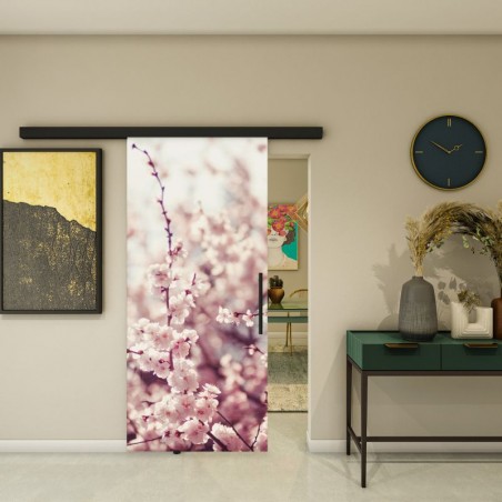 Glasschiebetür BLACK-LINE - Fotoprint Model 72