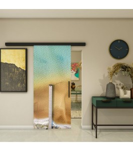 Glasschiebetür BLACK-LINE - Fotoprint Model 144