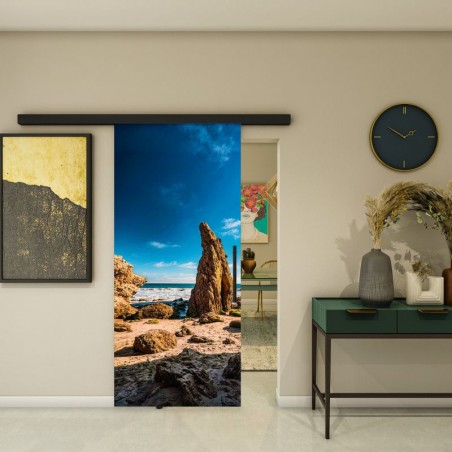 Glasschiebetür BLACK-LINE - Fotoprint Model 147