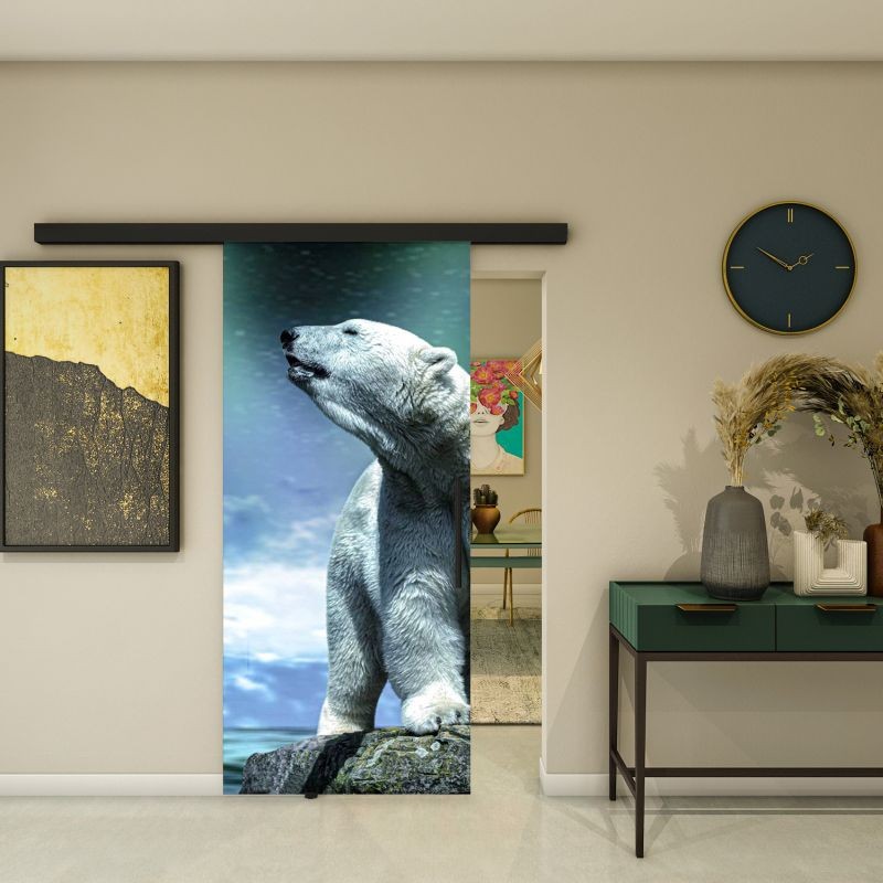 Glasschiebetür BLACK-LINE - Fotoprint Modell 152 Glasschiebetür BLACK-LINE - Fotoprint Modell 152