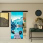 Glasschiebetür BLACK-LINE - Fotoprint Modell 164