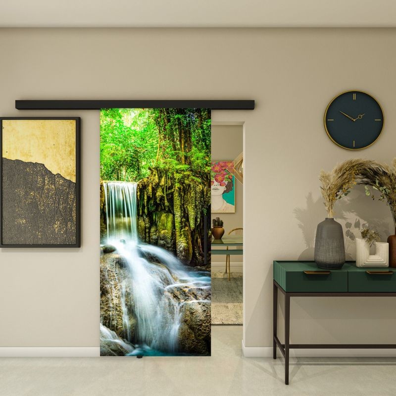 Glasschiebetür BLACK-LINE - Fotoprint Modell 173 Glasschiebetür BLACK-LINE - Fotoprint Modell 173