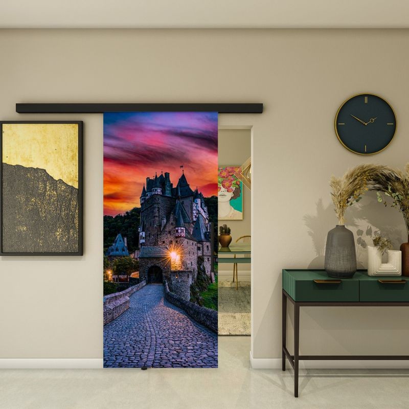 Glasschiebetür BLACK-LINE - Fotoprint Modell 174 Glasschiebetür BLACK-LINE - Fotoprint Modell 174