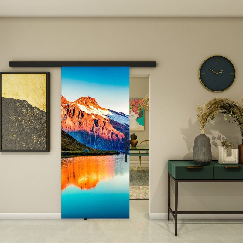 Glasschiebetür BLACK-LINE - Fotoprint Modell 179 Glasschiebetür BLACK-LINE - Fotoprint Modell 179