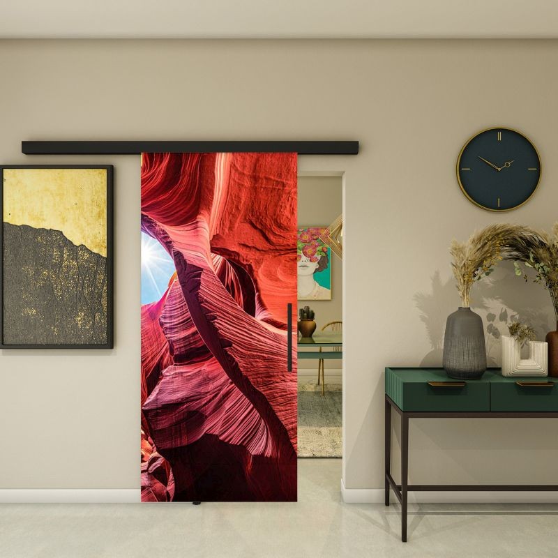 Glasschiebetür BLACK-LINE - Fotoprint Modell 186 Glasschiebetür BLACK-LINE - Fotoprint Modell 186