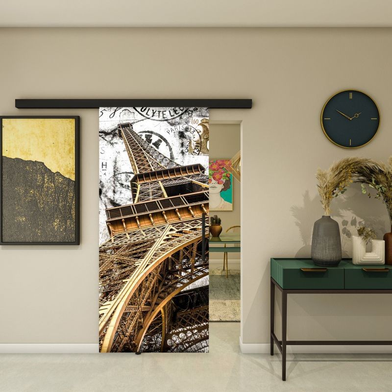 Glasschiebetür BLACK-LINE - Fotoprint Modell 211 Glasschiebetür BLACK-LINE - Fotoprint Modell 211