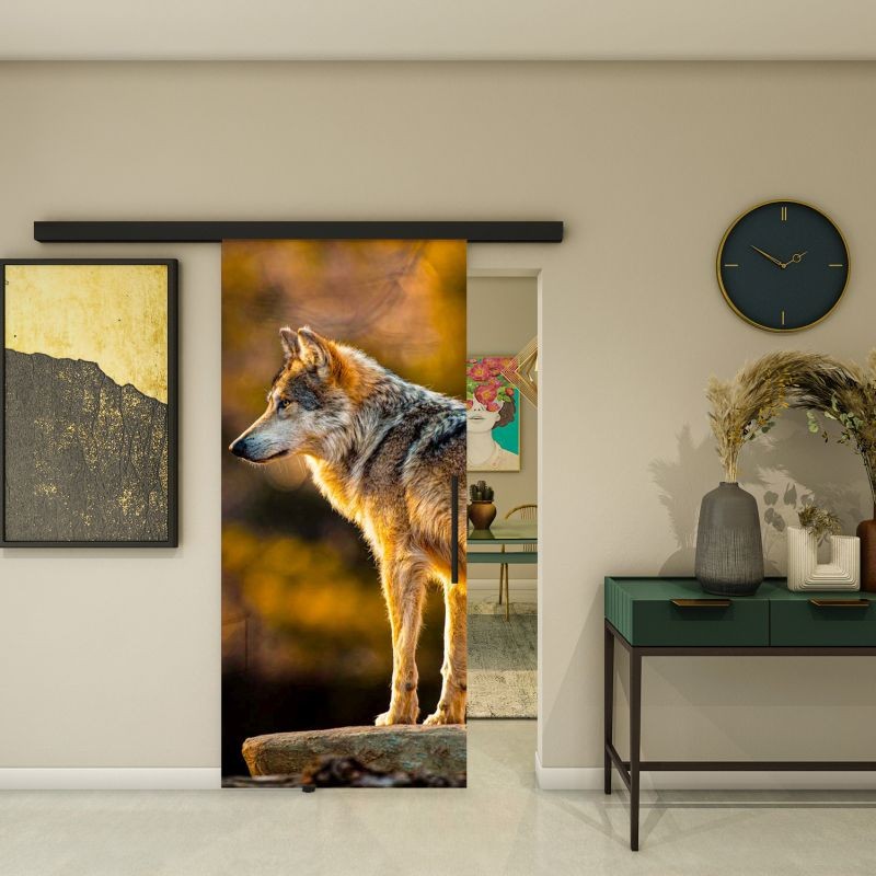 Glasschiebetür BLACK-LINE - Fotoprint Modell 228 Glasschiebetür BLACK-LINE - Fotoprint Modell 228
