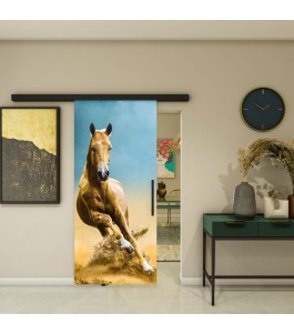 Glasschiebetür BLACK-LINE - Fotoprint Model 230