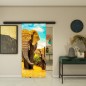 Glasschiebetür BLACK-LINE - Fotoprint Modell 233