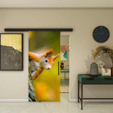 Glasschiebetür BLACK-LINE - Fotoprint Model 237