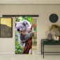 Glasschiebetür BLACK-LINE - Fotoprint Modell 242