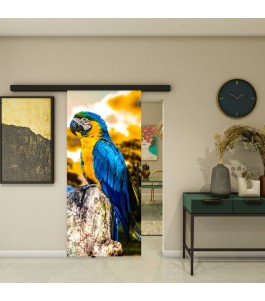 Glasschiebetür BLACK-LINE - Fotoprint Model 247
