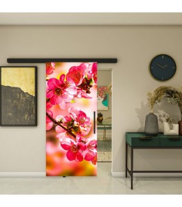 Glasschiebetür BLACK-LINE - Fotoprint Model 306