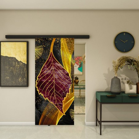 Glasschiebetür BLACK-LINE - Fotoprint Model 322