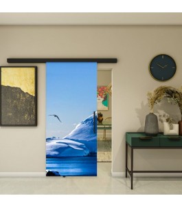 Glasschiebetür BLACK-LINE - Fotoprint Model 331