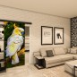 Glasschiebetür BLACK-LINE - Fotoprint Modell 221 Glasschiebetür BLACK-LINE - Fotoprint Modell 221