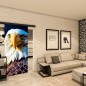 Glasschiebetür BLACK-LINE - Fotoprint Modell 231 Glasschiebetür BLACK-LINE - Fotoprint Modell 231