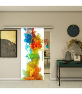 Glasschiebetür SLIM-LINE - Fotoprint Model 20