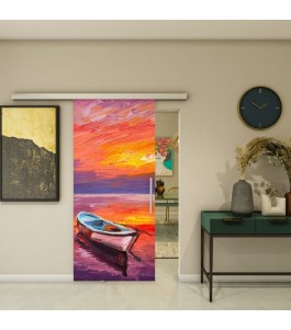Glasschiebetür SLIM-LINE - Fotoprint Model 23