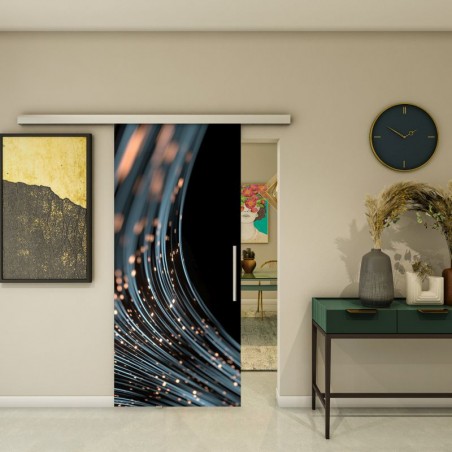Glasschiebetür SLIM-LINE - Fotoprint Model 33