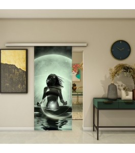 Glasschiebetür SLIM-LINE - Fotoprint Model 38