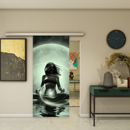 Glasschiebetür SLIM-LINE - Fotoprint Model 38