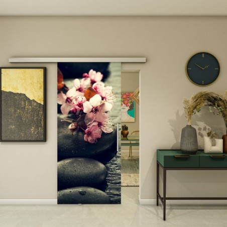 Glasschiebetür SLIM-LINE - Fotoprint Model 40