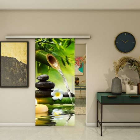 Glasschiebetür SLIM-LINE - Fotoprint Model 41