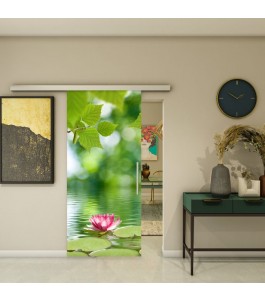 Glasschiebetür SLIM-LINE - Fotoprint Model 42