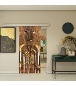 Glasschiebetür SLIM-LINE - Fotoprint Model 48