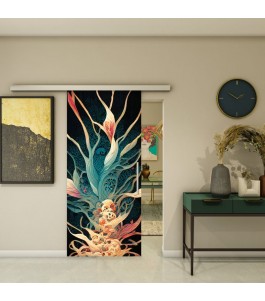 Glasschiebetür SLIM-LINE - Fotoprint Model 54
