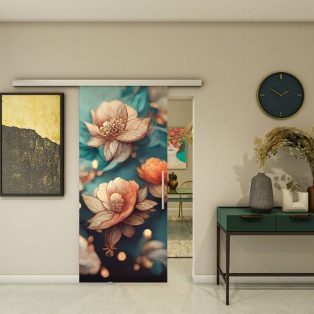 Glasschiebetür SLIM-LINE - Fotoprint Model 55